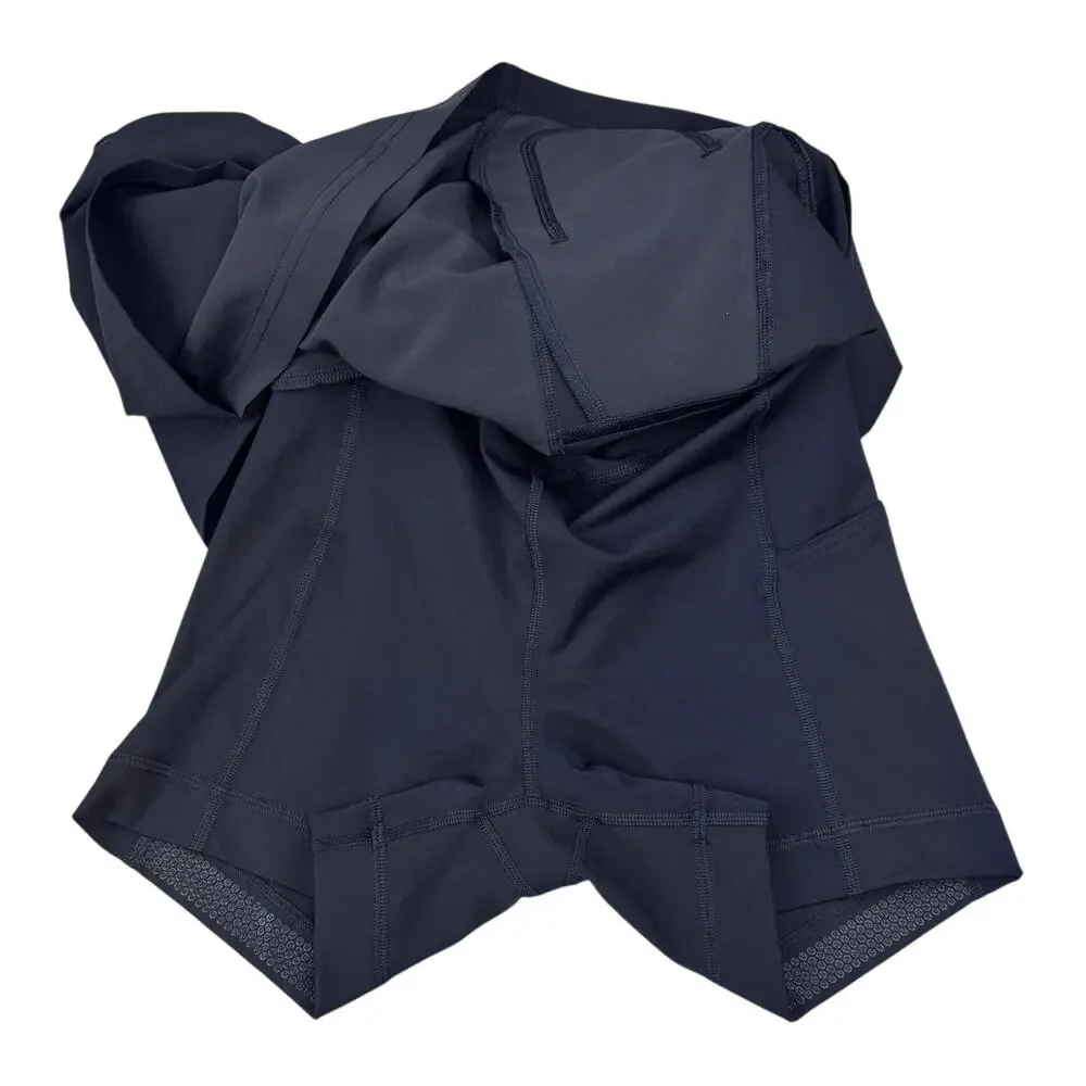 LULULEMON Wrap-Front Mid-Rise Golf Skirt Size 4 Black